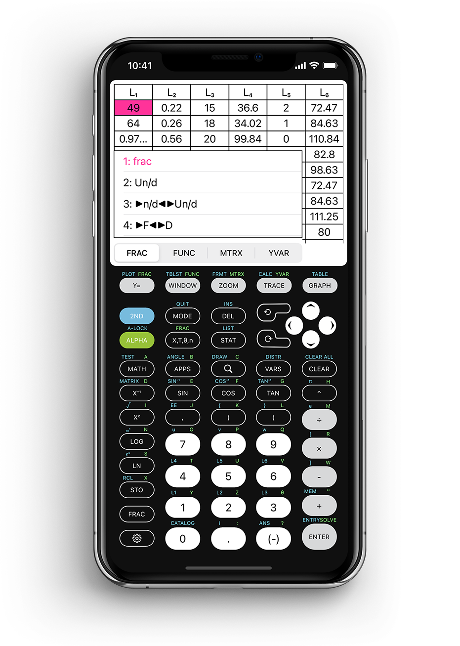 Calculate84 app screenshot showing with you, always